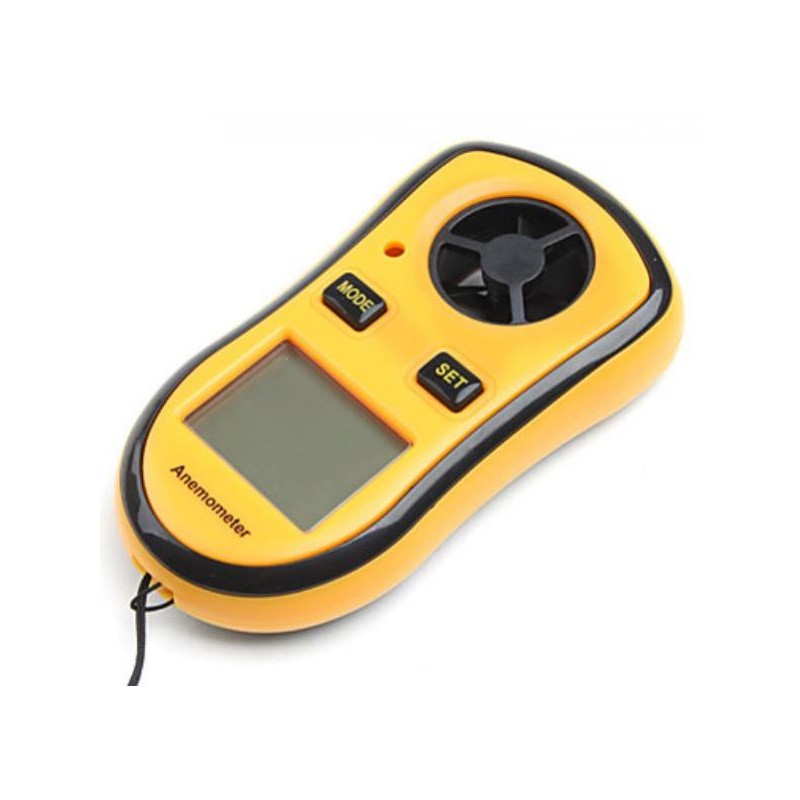 Anémomètre Numérique Jauge de Vitesse du Vent Thermomètre