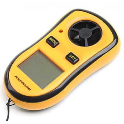 Anémomètre Numérique Jauge de Vitesse du Vent Thermomètre