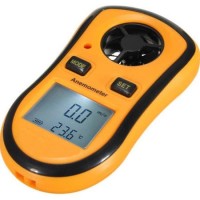 Anémomètre Numérique Jauge de Vitesse du Vent Thermomètre