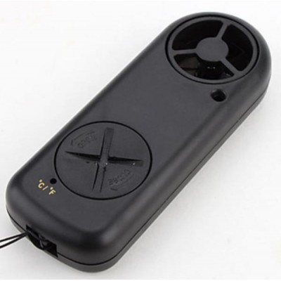 Handheld LCD Display Digital Anemometer Thermometer 