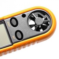 Anémomètre Numérique Jauge de Vitesse du Vent Thermomètre
