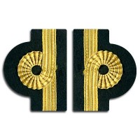 Galons d'épaules O.P.L. 1 Barrette Or Boucle Nelson