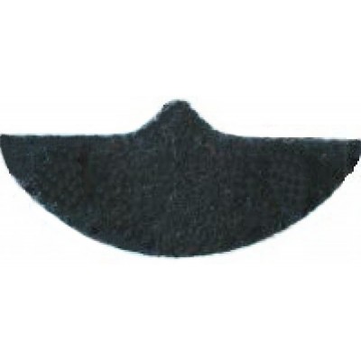 Aile de Poitrine Pilote Avion Dorée  sur Feutrine rigide découpée