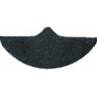 Aile de Poitrine Pilote Avion Globe Barré Bleu Blanc Rouge sur Feutrine rigide découpée