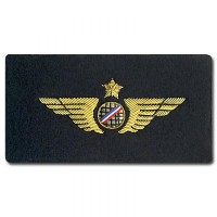 Pilot Wing Gold with Bleu White Red stripes to sew