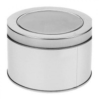 Boîte Ronde de présentation Metallisée Galon ou Montres