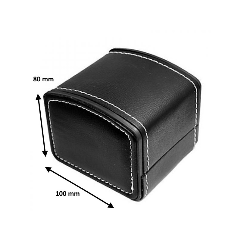 Boîte de présentation de luxe en Cuir Galon ou  Montres