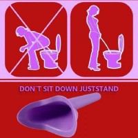 Adaptateur féminin pour Pipi Cool - Pisse Debout P-Easy