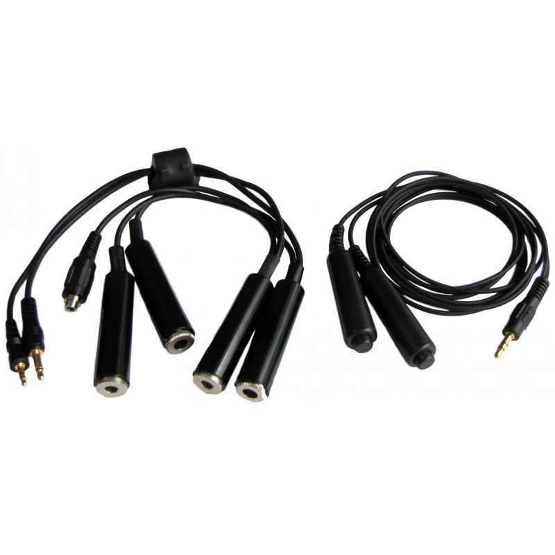 Aviation Headset Adapter for REXON or ICOM Radio