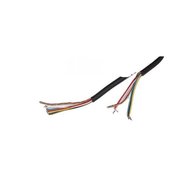 Replacement 12 m Spiral  Extensible Cable for Ground support headset without jack