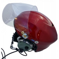 Ultra Light Gyrocopter Paramotor Helmet  ANR  General Aviation Jacks