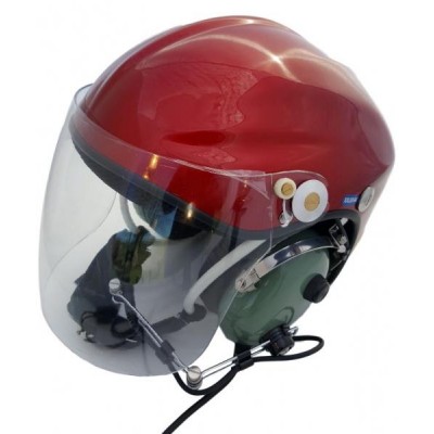 Ultra Light Gyrocopter Paramotor Helmet  ANR  General Aviation Jacks