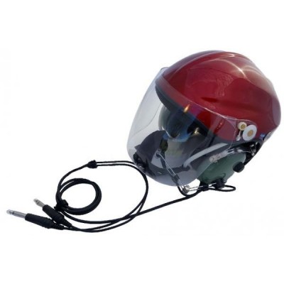 Ultra Light Gyrocopter Paramotor Helmet  ANR  General Aviation Jacks