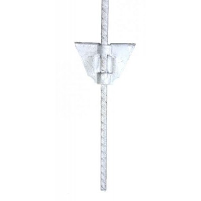 METAL POLES FOR DELIMITATING EXCLUSION SECURITY ZONE 