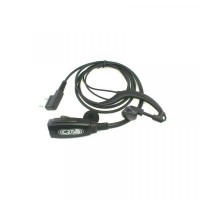 PTT Mike and Ear Hook HEADSET Kenwood Conector