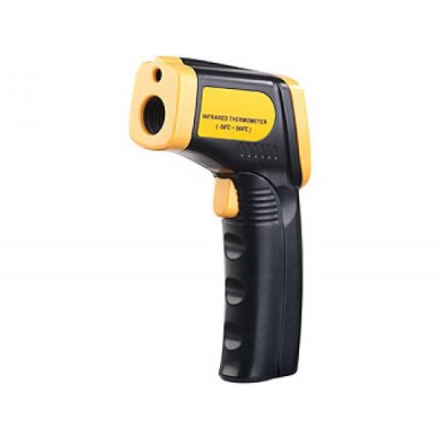 Non-contact infrared thermometer from -50 to 550°C with laser pointer