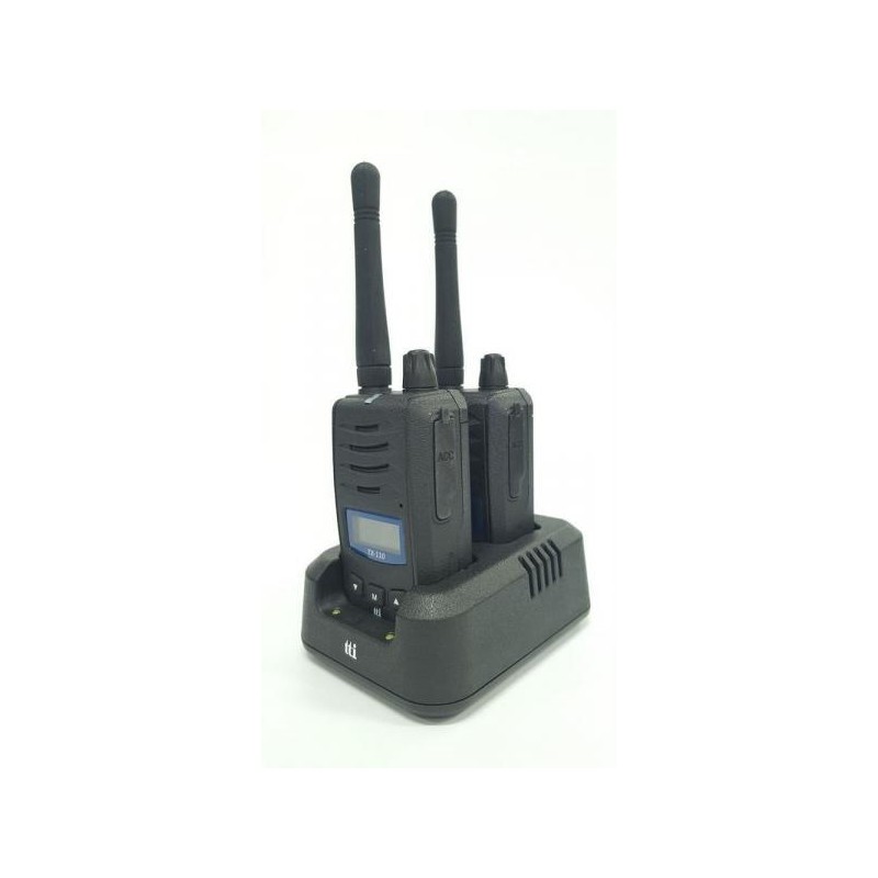 TTI TX 110 Paire de Talky Walky Radio Professionnelles (PMR446) connectique ICOM