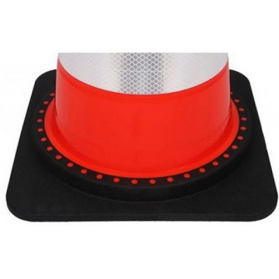 Set of 4 Red Plastic Cones for Third Pary Delimitation of Exclusion UAV Zone
