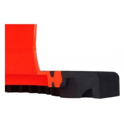 Set of 4 Red Plastic Cones for Third Pary Delimitation of Exclusion UAV Zone