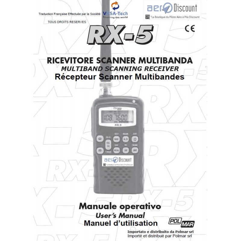 Notice en Français du POLMAR RX5