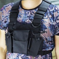 Housse Etui Holster 3 Poches Poitrine