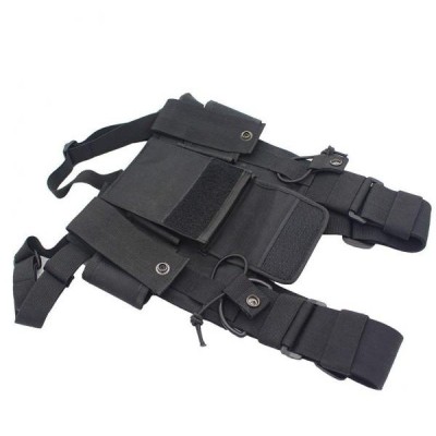 Protective Leather Carry Case Holster for Handheld Radios 3 Points 