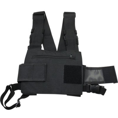 Protective Leather Carry Case Holster for Handheld Radios 3 Points 