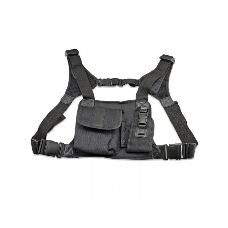 Protective Leather Carry Case Holster for Handheld Radios 3 Points 