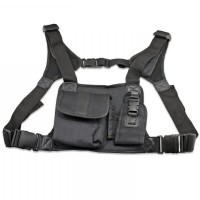 Protective Leather Carry Case Holster for Handheld Radios 3 Points 