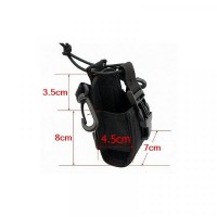 Protective Leather Carry Case Holster for Handheld Radios 3 Points 