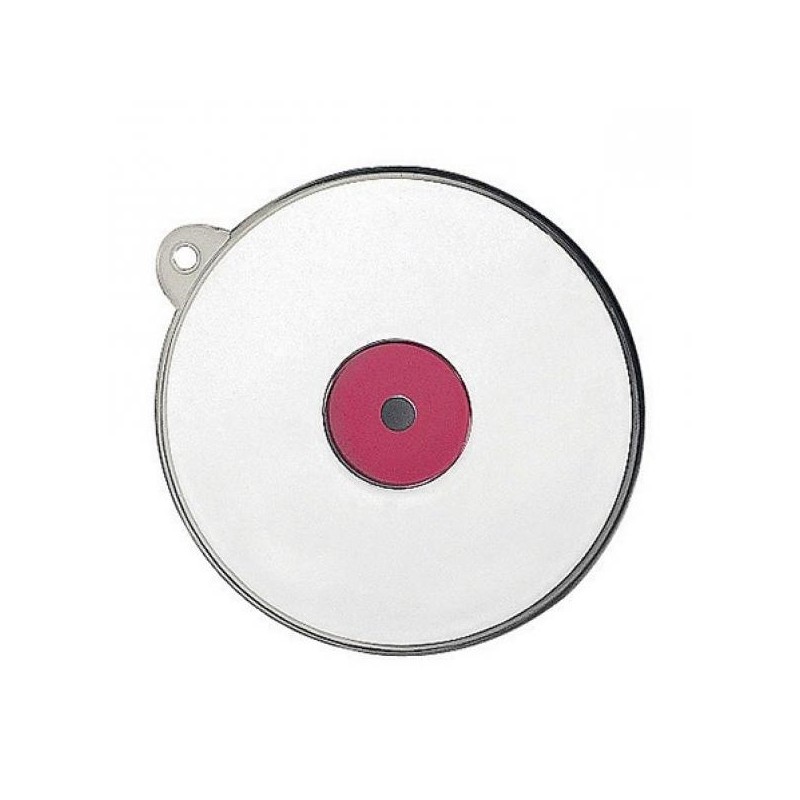 Signaling mirror with an orientable eye in case of distress