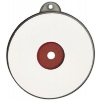 Signaling mirror with an orientable eye in case of distress