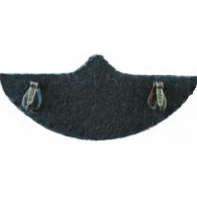 Aile de Poitrine Pilote Helicoptere à CROCHETS Globe Simple OR