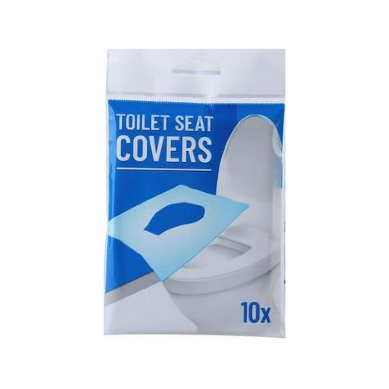 Couvre Siège Protection de Toilette WC Jetable Biodégradable