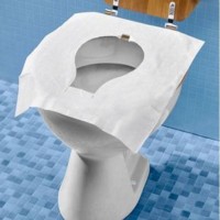 COUVRE SIEGE PROTECTION DE TOILETTE JETABLE