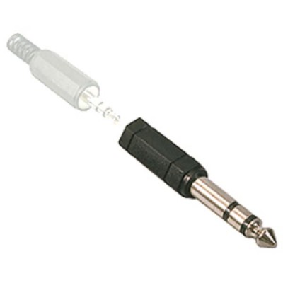 Audio Jack Adapter 6.35 Male - 3.5 Female