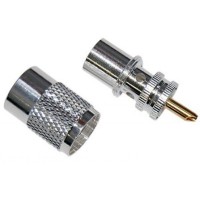 BNC male adapter (bayonet) / SMA female.