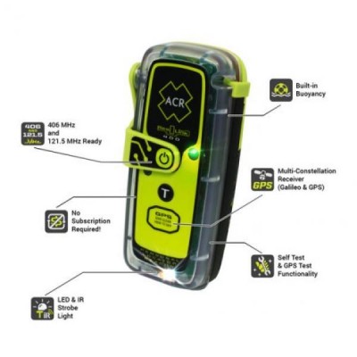 Personal Locator Beacon PLB with GPS KANNAD Link Solo