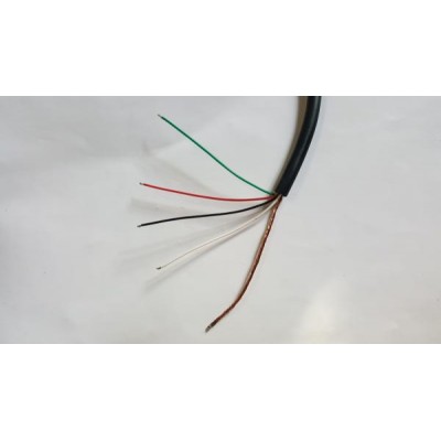 Replacement cable for aviation headset with dual jacks STEREO