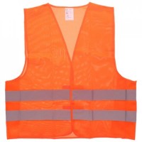 High Visibility Reflective Safety Vest ORANGE or YELLOW