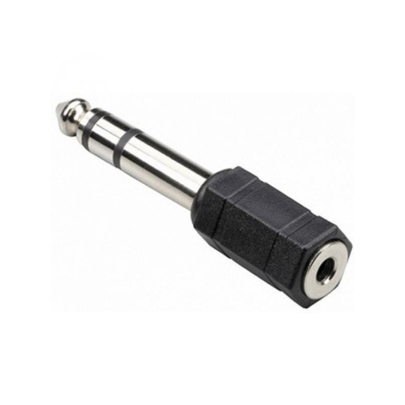 Audio Jack Adapter 6.35 Male - 3.5 Female