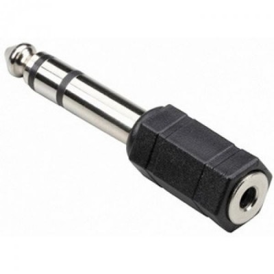 Audio Jack Adapter 6.35 Male - 3.5 Female