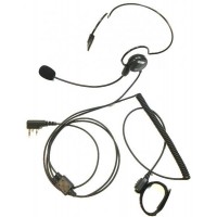 DEMI CASQUE ULTRA LÉGER CRT VL PTT au Pouce Connecteur Kenwood