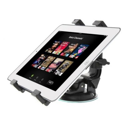 Support Tablette GPS Smartphone à VENTOUSE forte