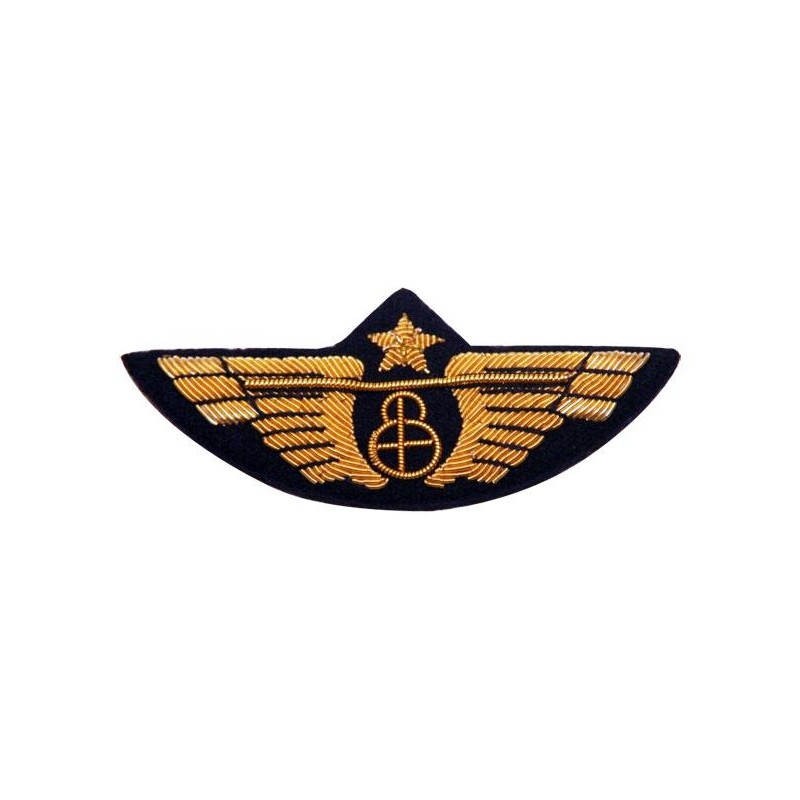 Pilot Wing For Helicopter Pilot Gold with hooks