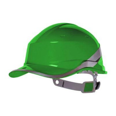 Green Polyethylene Safety Helmet