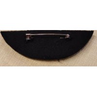 Aile poitrine à EPINGLE PNC Argent avec Globe Simple