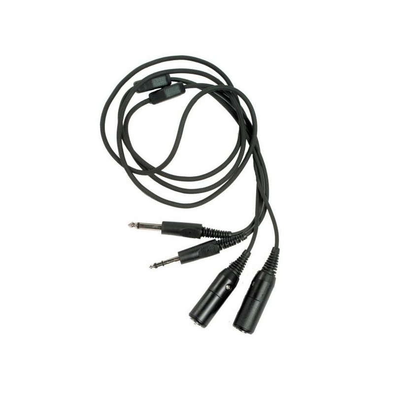 Extension cable for standard general aviation plugs - 7m