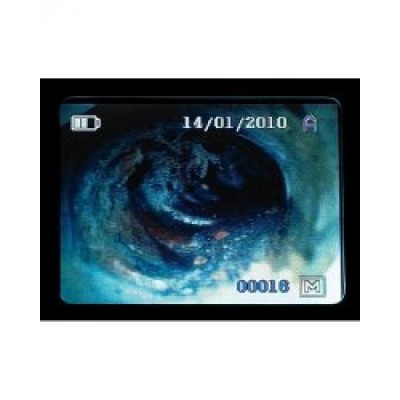 WIRELESS ENDOSCOPIC CAMERA LCD COLOR SCREEN and LED Head 9mm