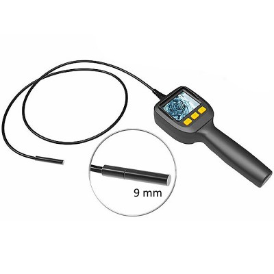WIRELESS ENDOSCOPIC CAMERA LCD COLOR SCREEN and LED Head 9mm